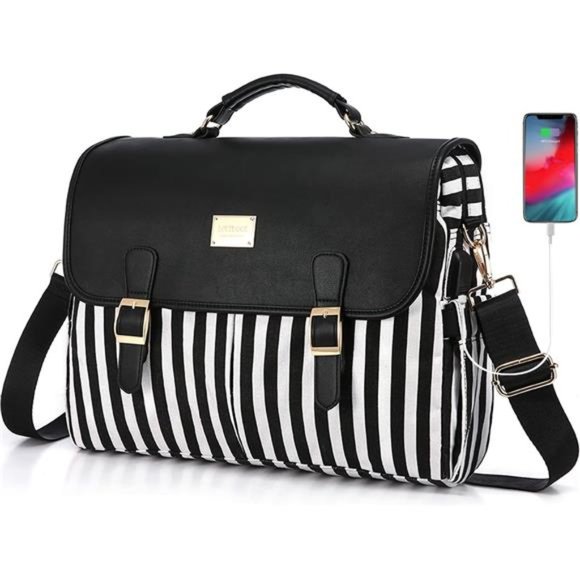 Laptop Bag for Women Large Computer Bags Cute Messenger Bag Briefcase Business